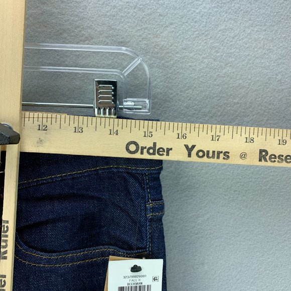 **SOLD**Polo Ralph Lauren Jeans Boys 18-20 Blue Sullivan Slim Dark Wash Stretch - Picture 8 of 15